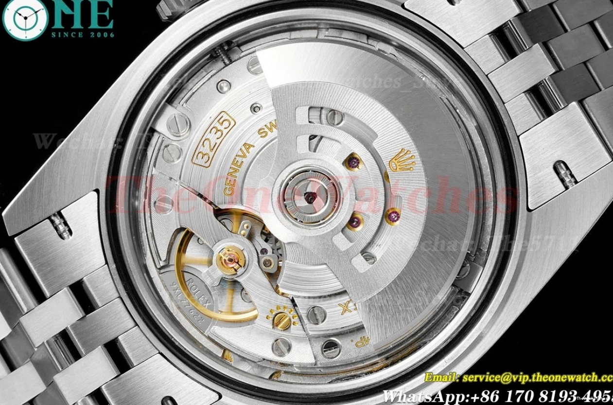 126300 Stk VR3235 Jubilee Silver 41mm Datejust SS SS King 904L 1208